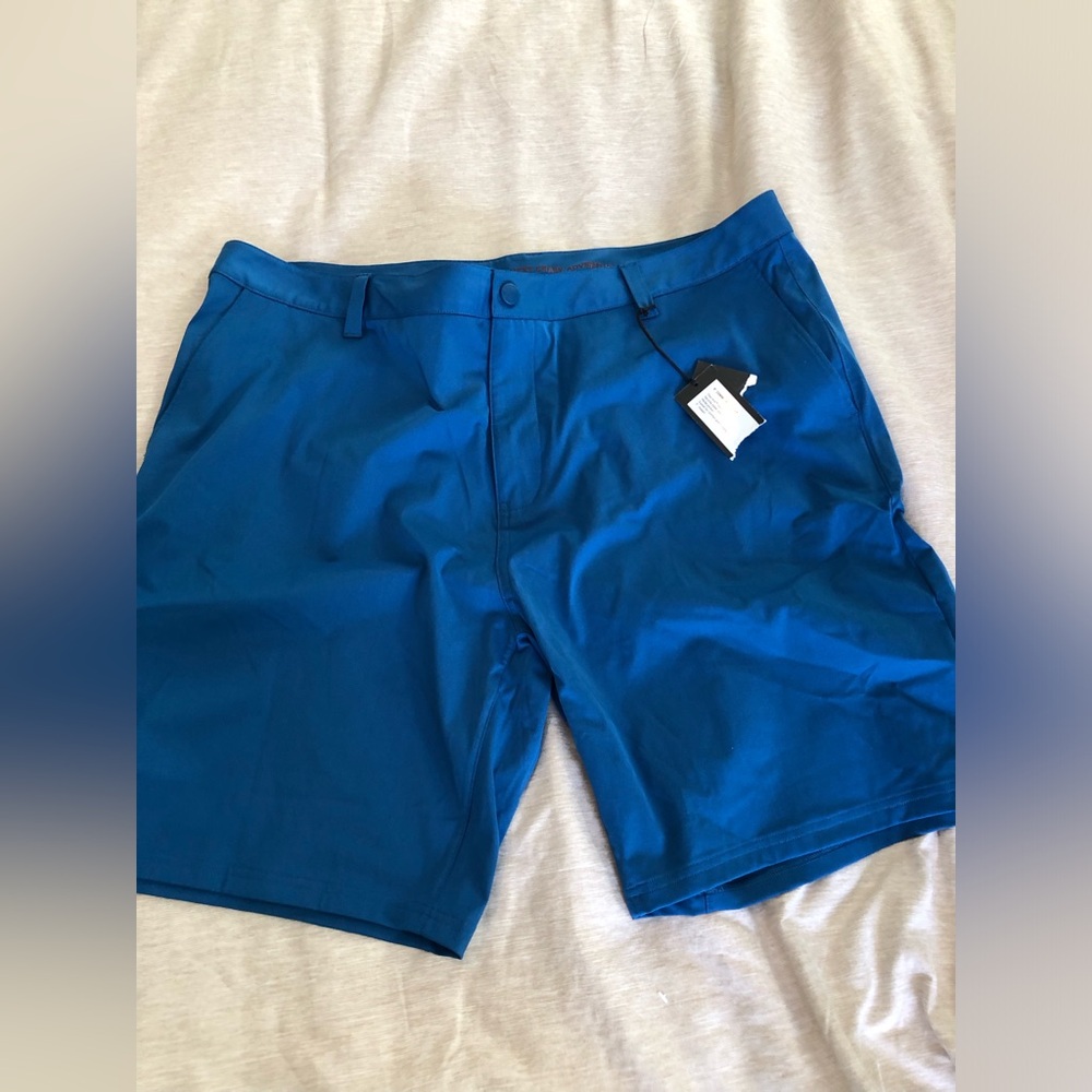 Rhone 9” commuter shorts blue NWT